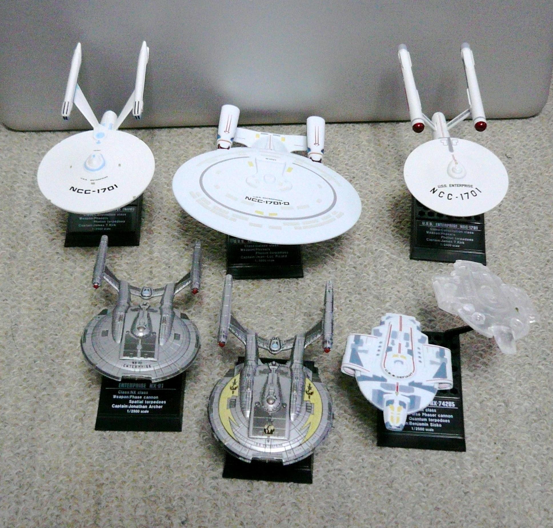 F-Toys Star Trek Fleet Colection